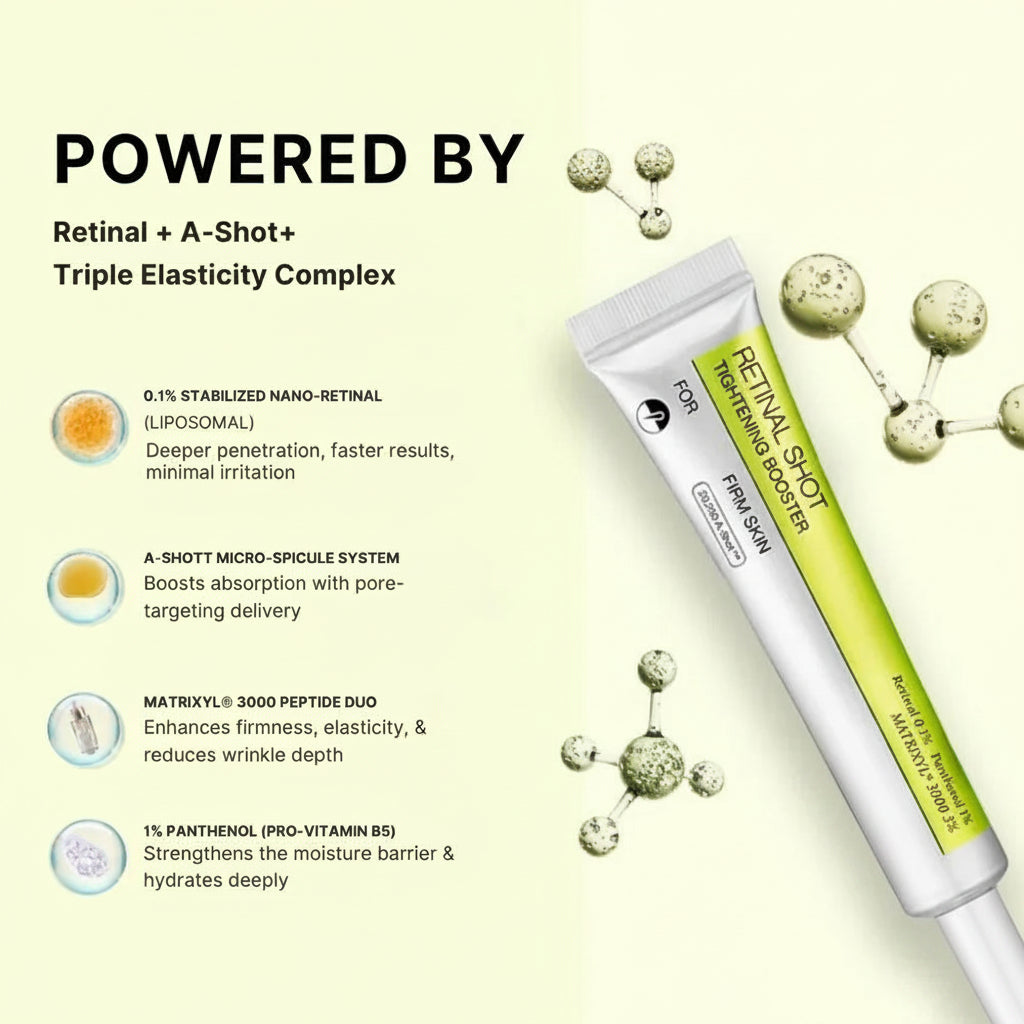 Korean Secret ® The Vita-A Retinal Shot Tightening Booster Serum