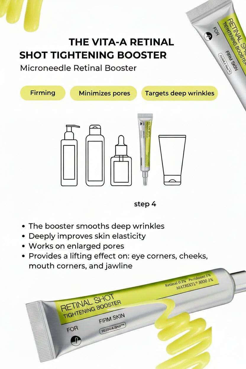 Korean Secret ® The Vita-A Retinal Shot Tightening Booster Serum